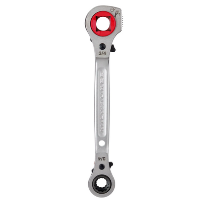 Milwaukee 48-22-9216M Lineman's 5-in-1 Ratcheting Wrench with Milled Strike Face