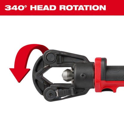 Milwaukee M18 FORCE LOGIC 11 Ton Dieless Utility Crimper 1000MCM ONE KEY 2876-20