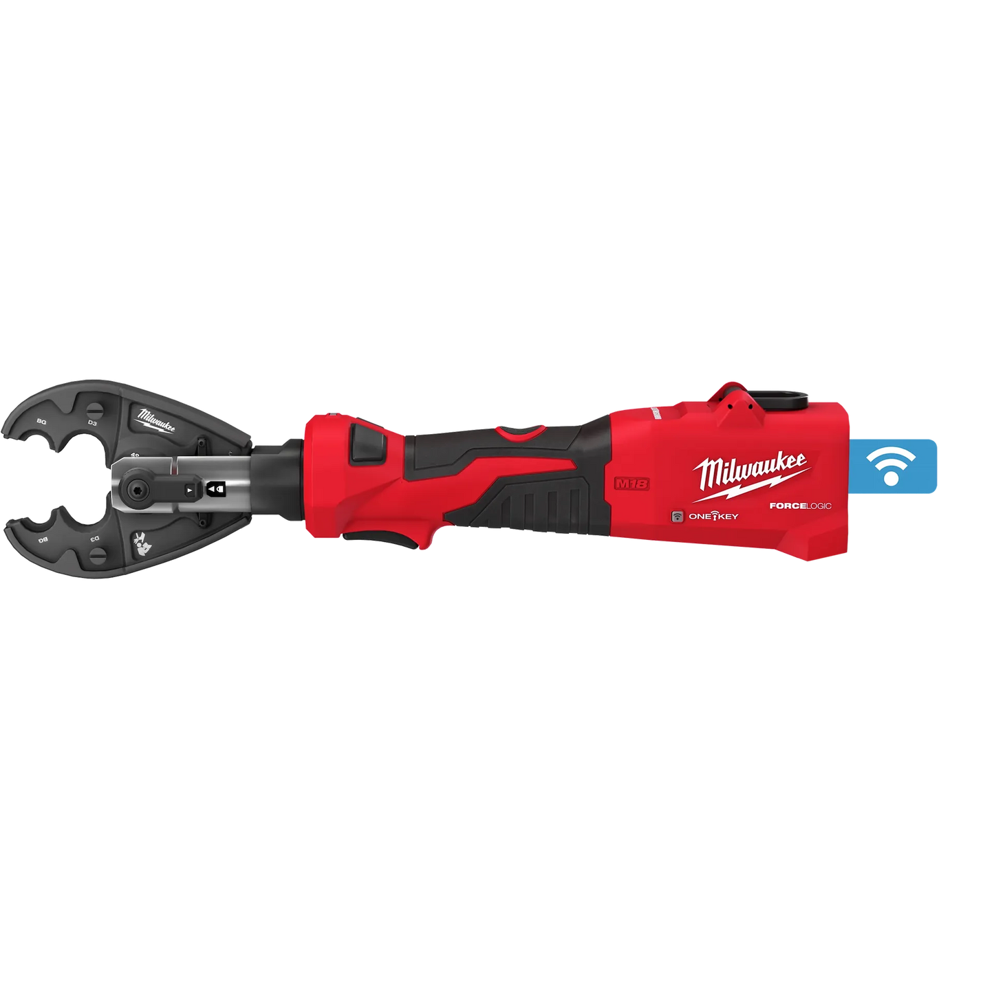 Milwaukee M18 FORCE LOGIC 6 Ton Linear Utility Crimper with BG-D3 Jaw ONE KEY 2978-20BG
