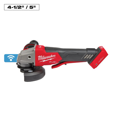 Milwaukee M18 FUEL™ 4-1/2" / 5" Braking Grinder with ONE-KEY™ 2882-20