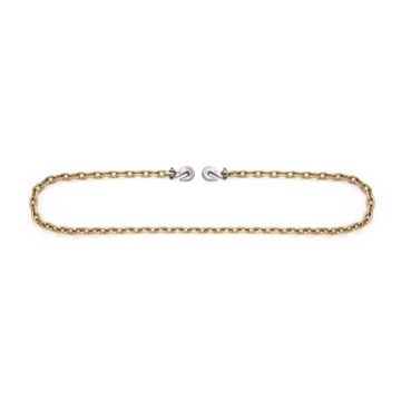 Campbell Grade 70 Binder Chain with Clevis Hooks, 3/8" x 20 ft 0513665