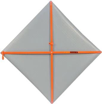 Bone Safety Rib Kit for 48" x 48" Roll-up Signs (Diamond) RK48