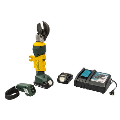 Greenlee Gator 20 mm Remote Hydraulic Wire Cutter with Remote Control and Hot Stick AdapterES20LXR11