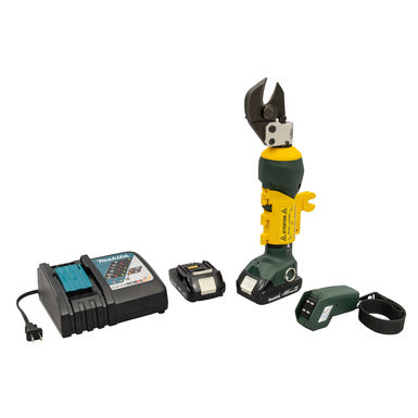 Greenlee Gator 20 mm Remote Hydraulic Wire Cutter with Remote Control and Hot Stick AdapterES20LXR11