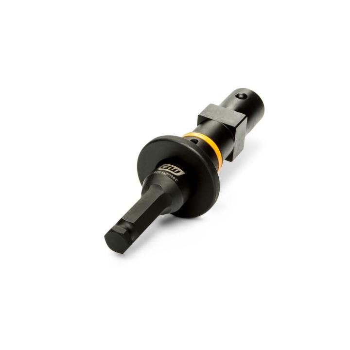 GEARWRENCH GWLSAD716QD 7/16" Hex to 3/4" Square Lineman Locking Quick Disconnect Impact Adapter