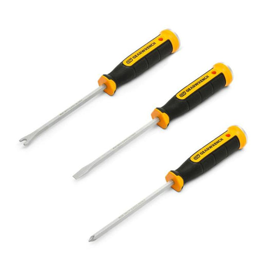 GEARWRENCH GWSD3PCSETU 3-Piece Lineman Demolition Screwdriver Set