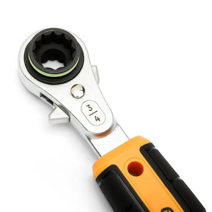 GEARWRENCH GWULRW41 4-in-1 Isolated Lineman Ratcheting Box Wrench