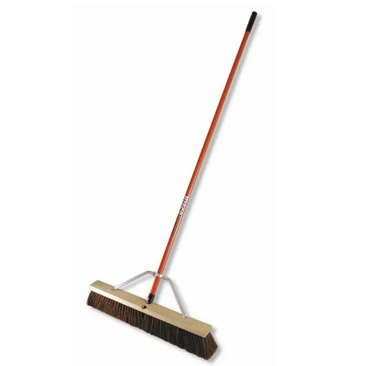 Hisco 24" Street Push Broom, Fiberglass HI24SBC