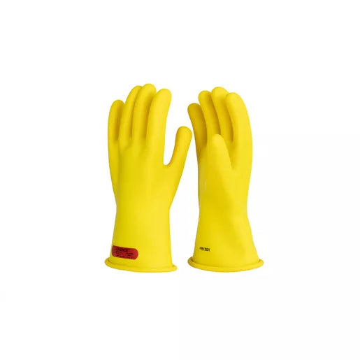 Straight Cuff Gloves Class 0 11" Yellow Size 8H PSC011Y8H