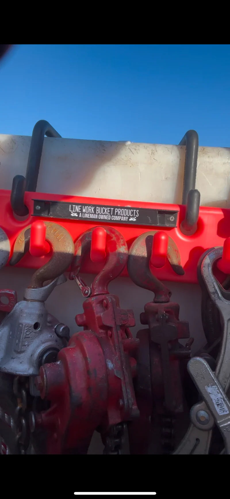 Line Work Bucket Products 8in Heavy Duty Magnet Bucket Tool Organizer 1021