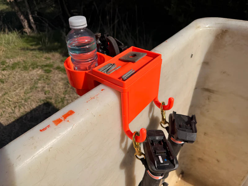 Line Work Bucket Products 4 in 1 Tool Organizer with Tray Magnet Cup Holder Bucket Mount 1002