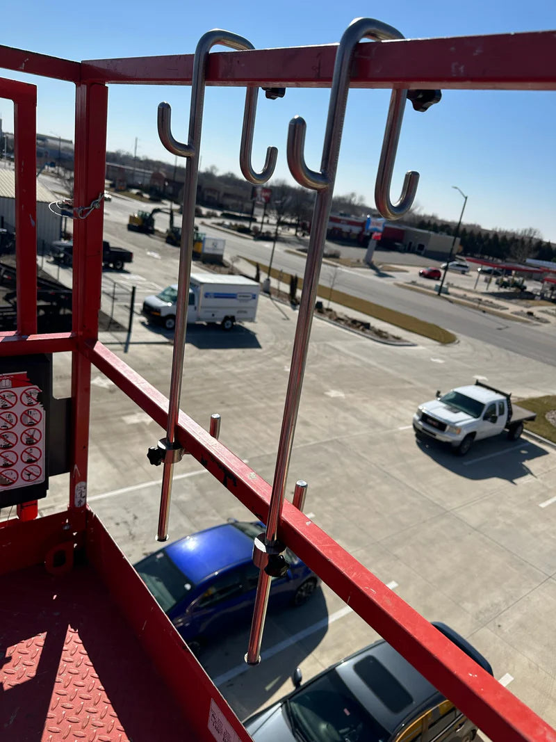 Line Work Bucket Products Efficiency Hooks Heavy Duty Tool Hooks Pair 1009