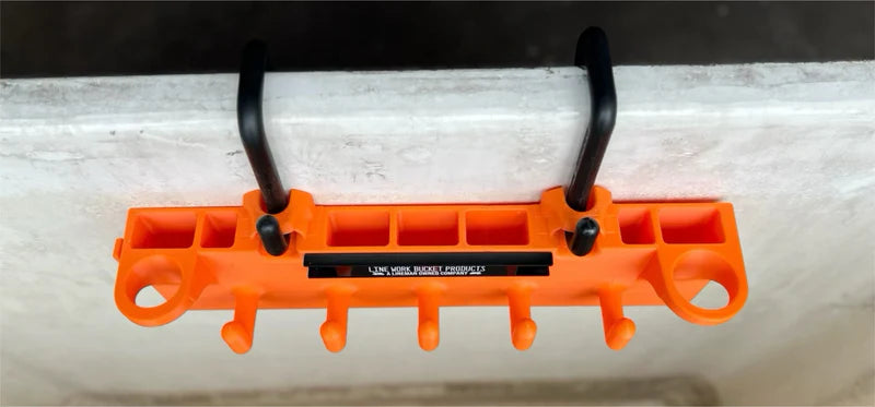 Line Work Bucket Products Big Rack Double D Tool Organizer with Magnet Bucket Mount 1027