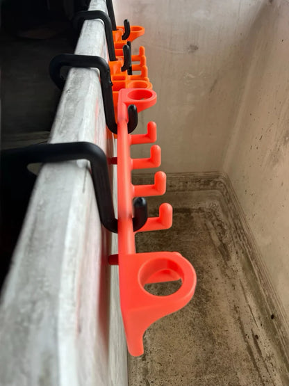 Line Work Bucket Products Big Rack Double D Tool Organizer with Magnet Bucket Mount 1027