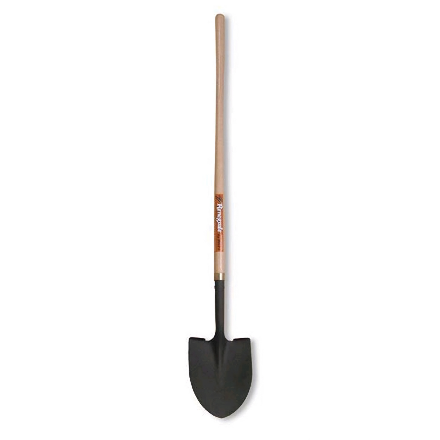 Round Point Shovel with 47" Wooden Handle HIRP14L-W