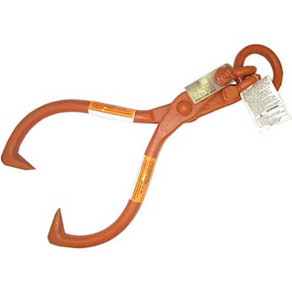 Dixie 1/2" Shackle 1"x25" Alloy Steel Lifting Tong 40228
