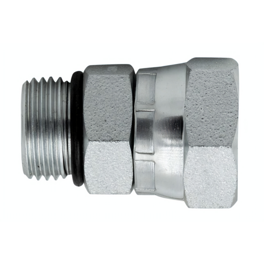 Geib 3/8" Female NPSM x 1/2" Male ORB Adapter 2066-0608S