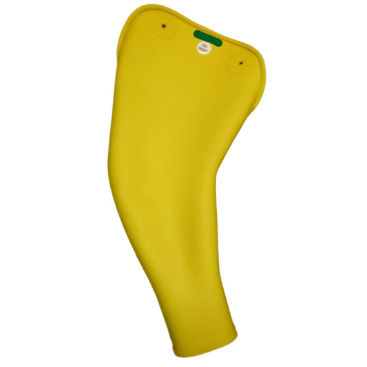 Dipped Class 3 Type I Size Small Yellow Extra Curved Sleeve D3SY-EC