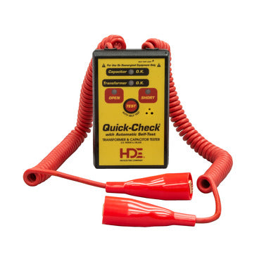 HDE Quick Check Transformer and Capacitor Tester with Automatic Self Test and Magnetic Mount QC-AST-M