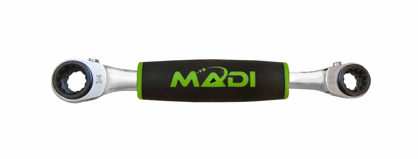 MADI Insulated 4-in-1 Ratcheting Wrench RW4