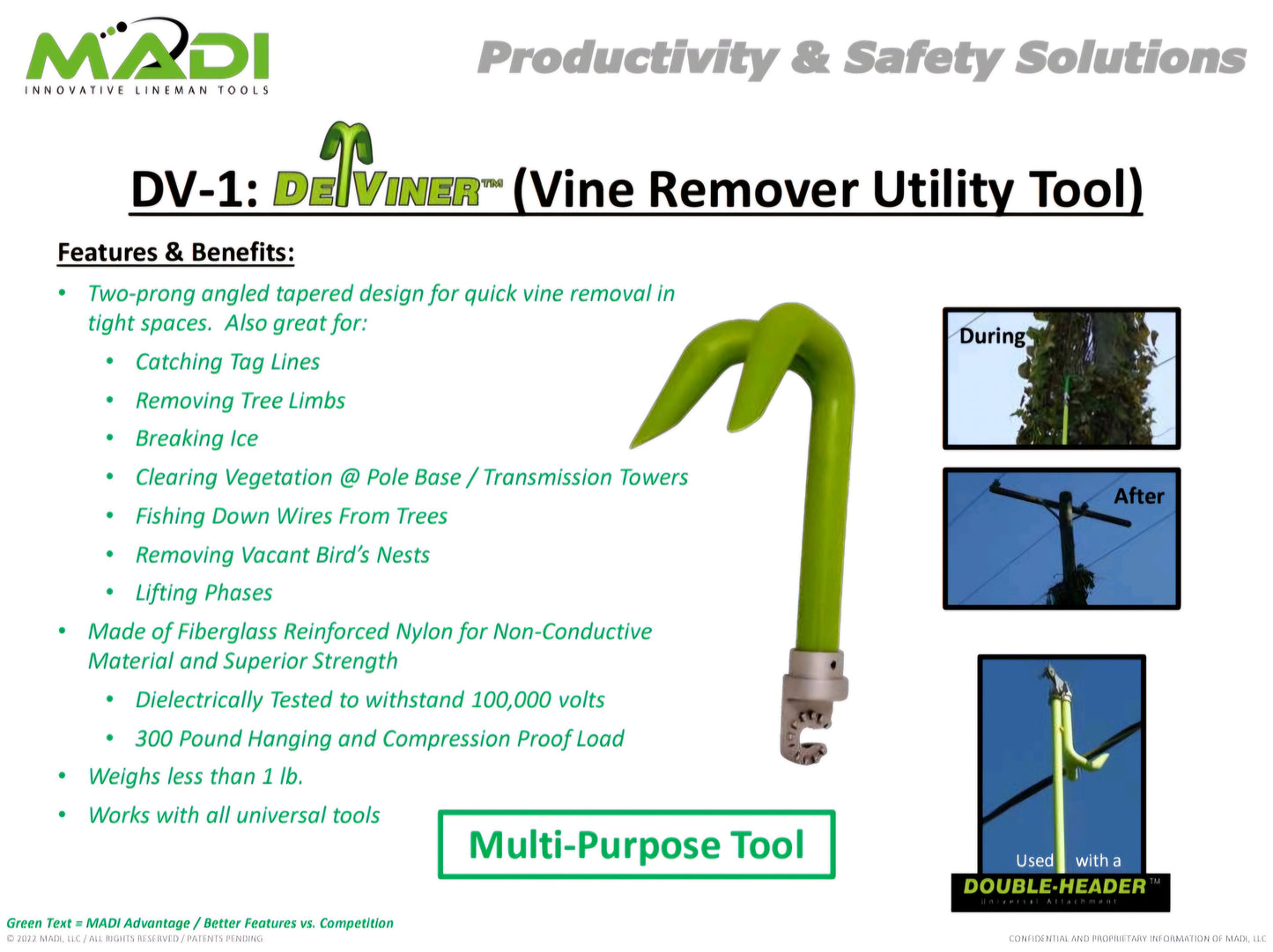 Deviner Ultimate Vine Removal Tool DV-1