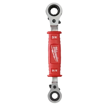 Milwaukee 48-22-9212 Lineman's 4-in-1 Insulated Ratcheting Box Wrench
