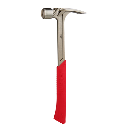 Milwaukee 28 oz Milled Face Framing Hammer Steel Handle 48-22-9029