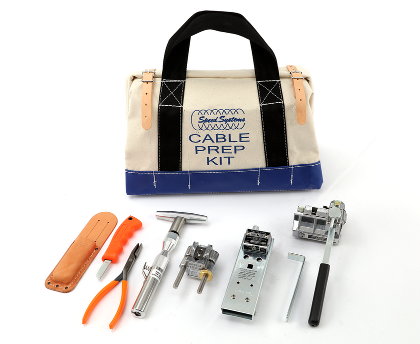 Speed Systems Cable Prep Kit with Stripper Scorer Probe Tool and Bag CPK-4