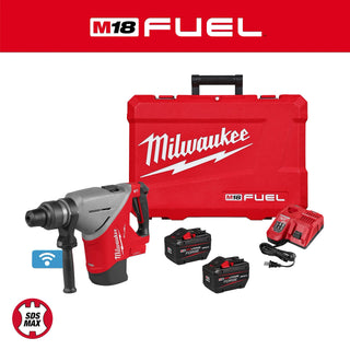 Milwaukee M18 FUEL 1-3/4in SDS Max Rotary Hammer Kit ONE-KEY Cordless Heavy Duty Drill 2918-22HD
