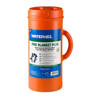 Water-Jel First Responder Fire Blanket (Fire Blanket Plus) in Orange Canister - 6' x 5' G7260C