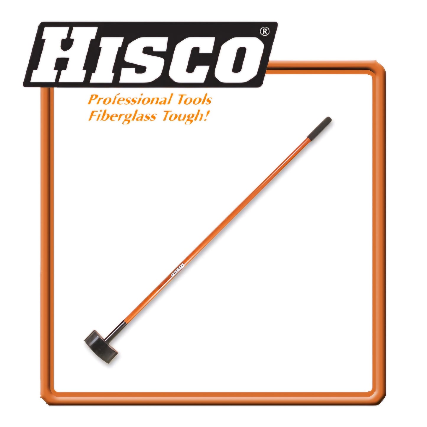 8' Fiberglass Curved Tamping Bar HICT-8