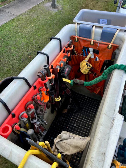 Line Work Bucket Big Rack Tool Organizer Bucket Mount 1003