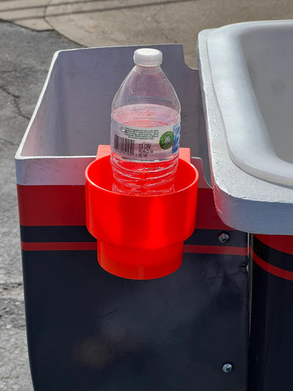 Line Work Bucket Clip On Cup Holder Bucket Mount Fits 32 oz Bottles 1001