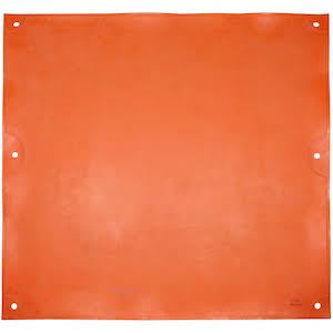 Slingco PPE08434-S Class 4 Rubber Insulating Blanket 36" x 36" Orange Solid
