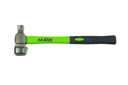 MADI Milled Lineman Hammer 35 oz with Fiberglass Handle, Staple Puller, and J Hook Remover MLH-1