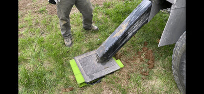 MADI Pole Cradle and Pad for Pole Framing, Drilling, and Outrigger Support up to 12,000 lbs PC-1