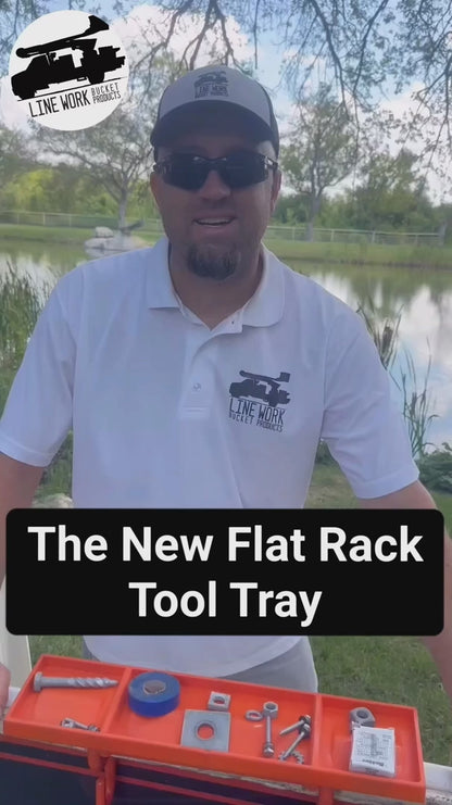 Line Work Bucket Products Flat Rack Tray with Magnet Low Profile Bucket Hardware Organizer 1028