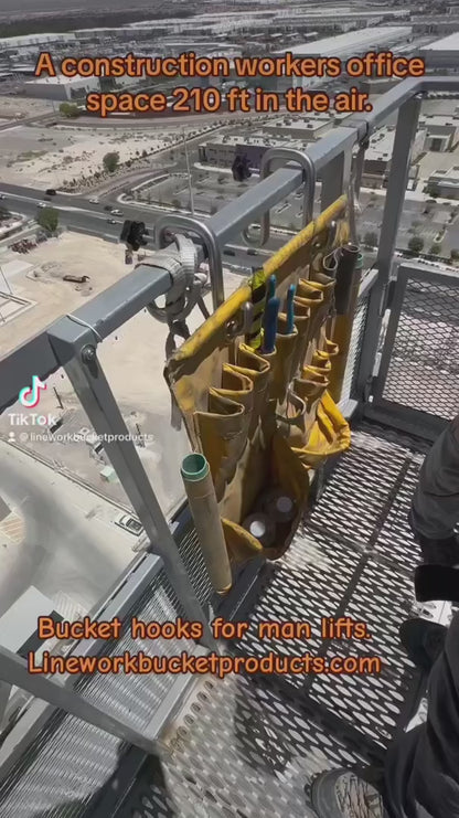 Line Work Bucket Products Efficiency Hooks Heavy Duty Tool Hooks Pair 1009