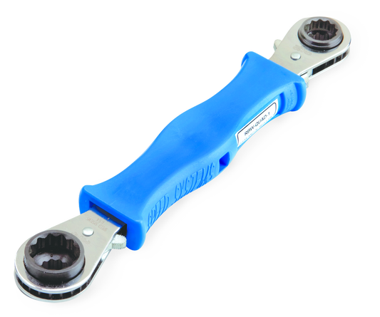 Speed Systems Quad Ratcheting Box Wrench 1/2in, 9/16in, 5/8in, 3/4in Insulated RBW-QUAD1