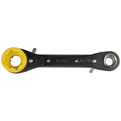 6-in-1 Lineman's Ratcheting Wrench KT155T