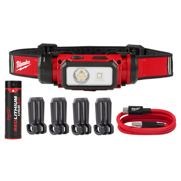 Milwaukee REDLITHIUM™ USB Hard Hat Headlamp 2163-21