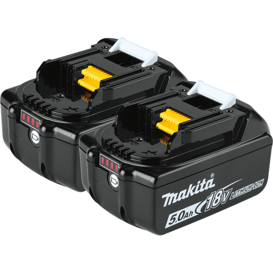 18V LXT® Lithium-Ion 5.0Ah Battery, 2/pk BL1850B-2