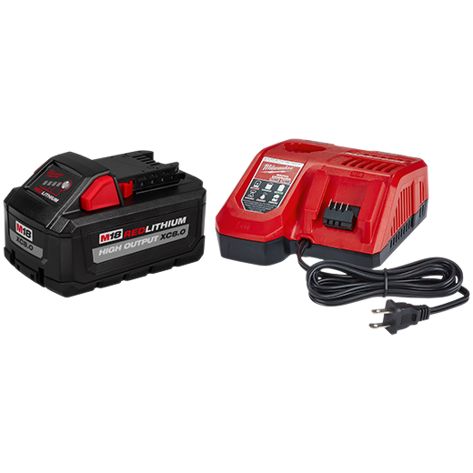 M18™ REDLITHIUM HIGH OUTPUT™ XC8.0 Starter Kit 48-59-1880