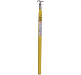 Hastings Tel-O-Pole II HV Series Telescopic Hot Stick Triangular No Twist Design