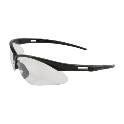 Anser™ Semi-Rimless Safety Glasses with Black Frame, Clear Lens and Anti-Scratch / Anti-Fog Coating 250-AN-10111