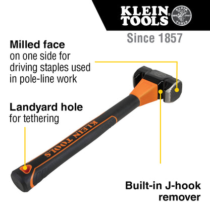 Lineman's Milled-Face Hammer 809-36MF