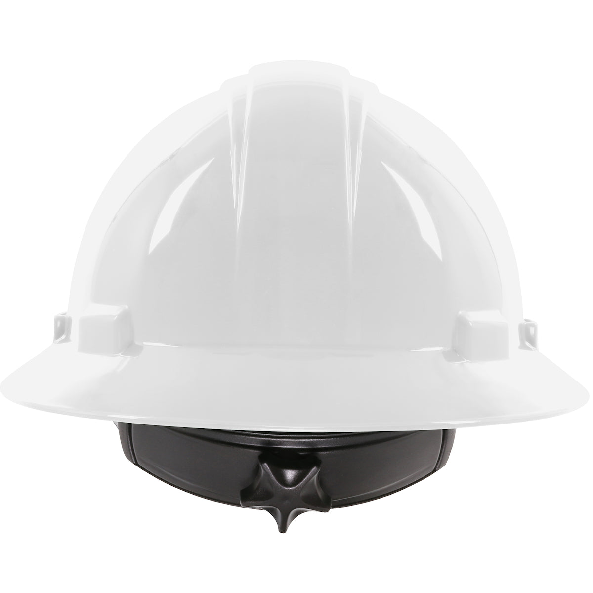 Kilimanjaro™ Full Brim Hard Hat with HDPE Shell, Wheel Ratchet Adjustment, White 280-HP641R-01