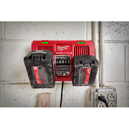 M18™ Dual Bay Simultaneous Rapid Charger 48-59-1802