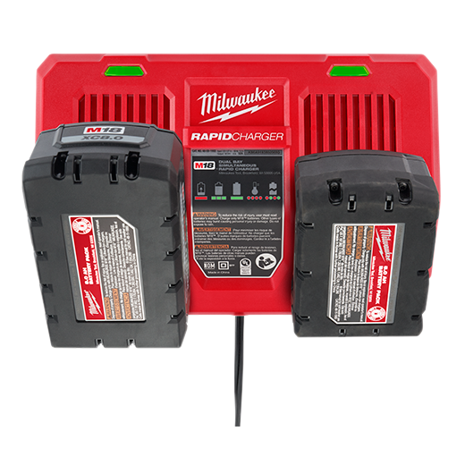 M18™ Dual Bay Simultaneous Rapid Charger 48-59-1802