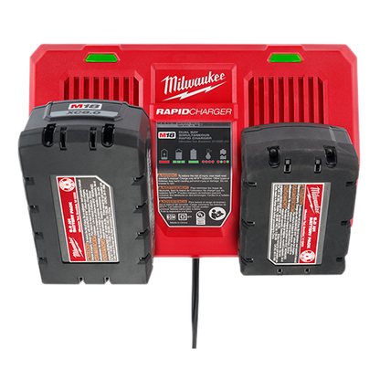 M18™ Dual Bay Simultaneous Rapid Charger 48-59-1802